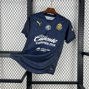 Camisa Clube Chivas Away 2025/26 Azul - Versão Torcedor