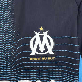 Camisa Olympique de Marseille Away 2025/26 Preta - Modelo Torcedor