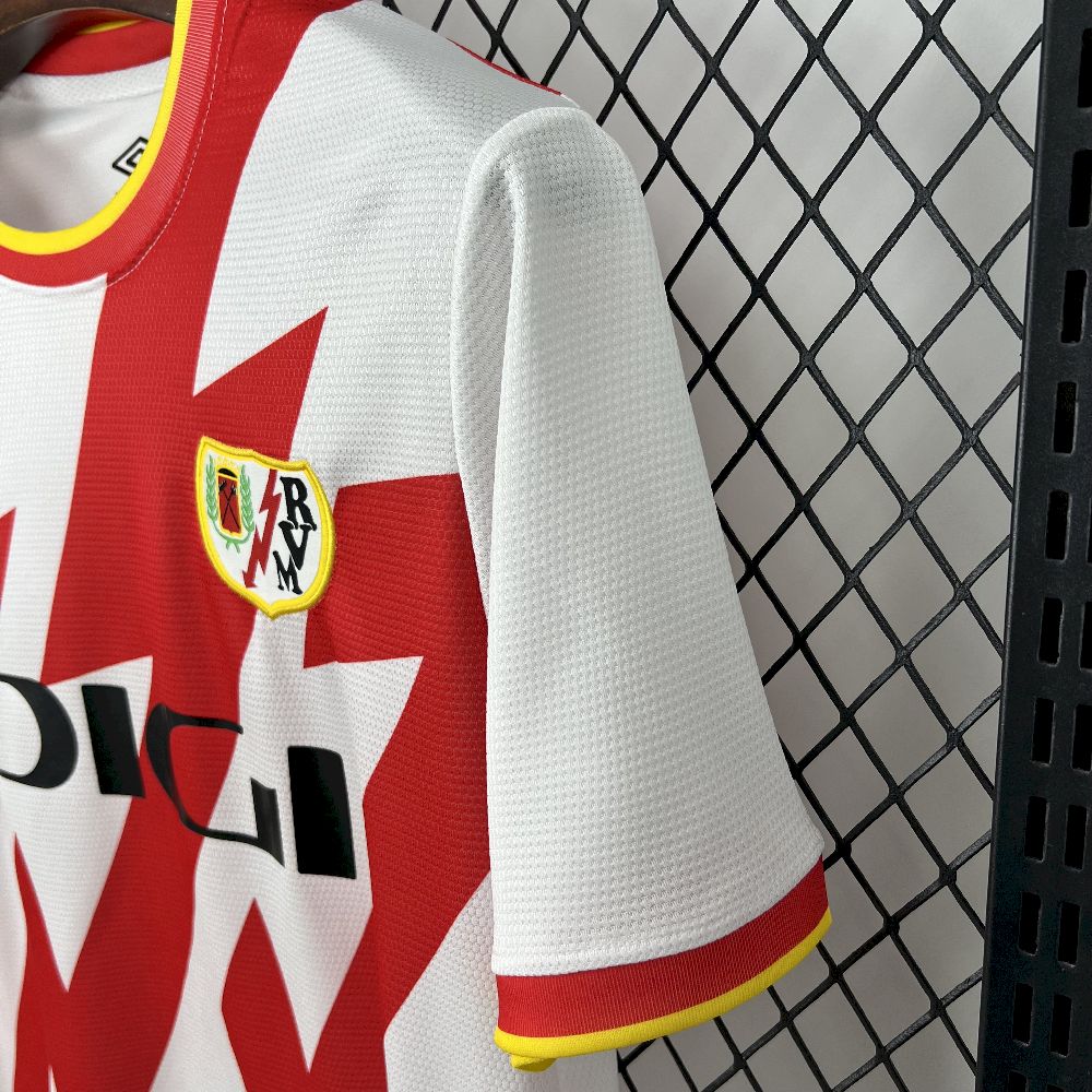 Camisa Rayo Vallecano Away 2025/26 Branca - Versão Torcedor