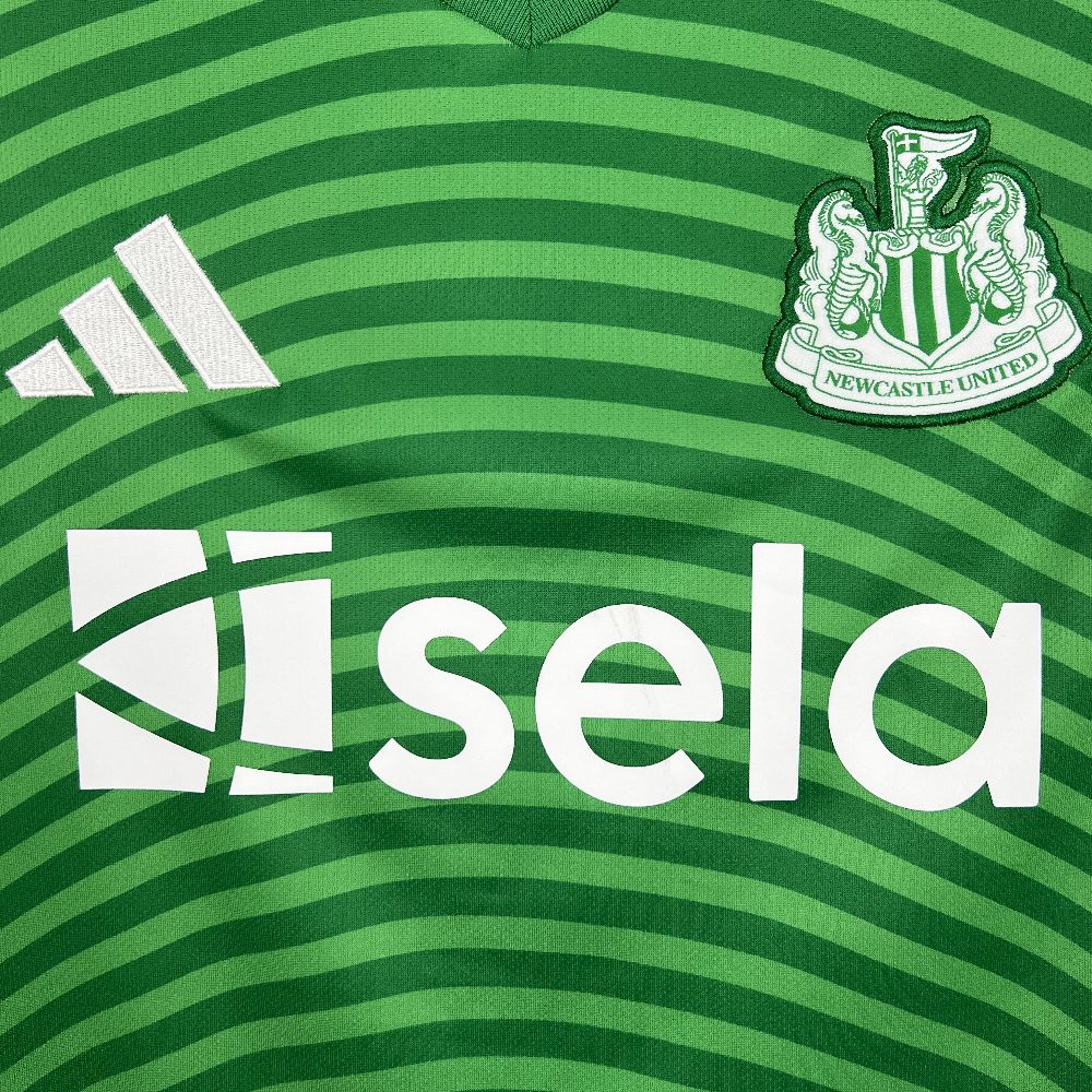 Camisa Newcastle Away 2025/26 Verde - Modelo Torcedor