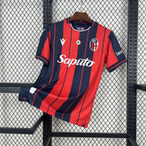 Camisa Bologna Home 2025/26 Vermelho e Azul - Versão Torcedor