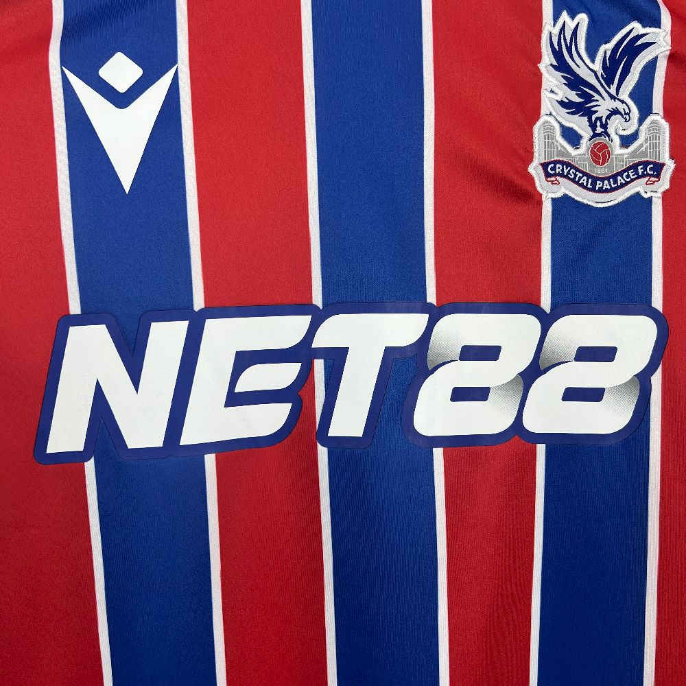 Camisa Crystal Palace 2025/26 Azul e Vermelha - Versão Torcedor