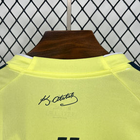 Camisa Fenerbahçe Away 2025/26 Amarelo - Modelo Torcedor