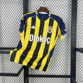Camisa Fenerbahçe Home 2025/26 Amarelo e Preto - Modelo Torcedor