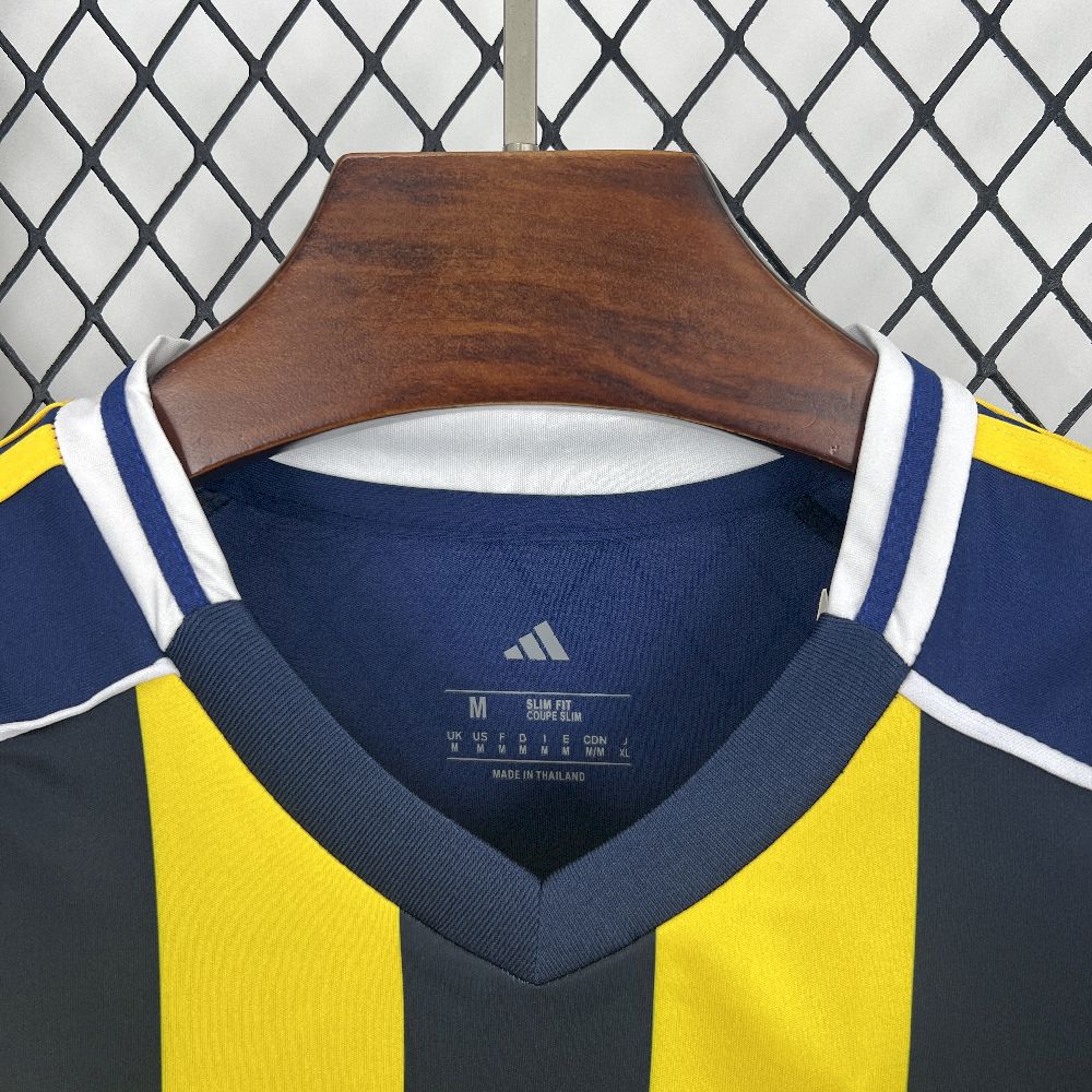 Camisa Fenerbahçe Home 2025/26 Amarelo e Preto - Modelo Torcedor