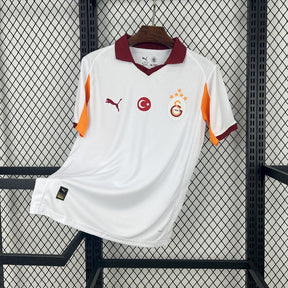Camisa Galatasaray Away 2025/26 Branca - Modelo Torcedor