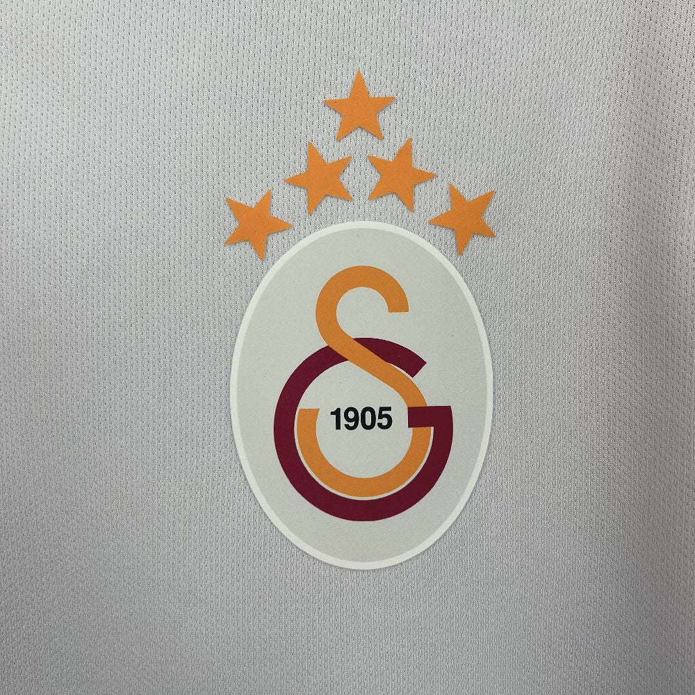 Camisa Galatasaray Away 2025/26 Branca - Modelo Torcedor