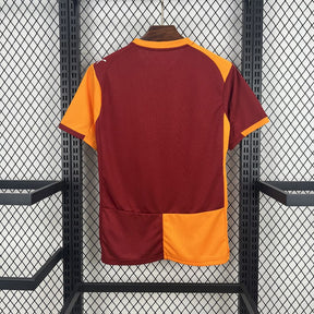Camisa Galatasaray Home 2025/26 Vermelha e Laranja - Modelo Torcedor