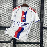 Camisa Lyon Home 2025/26 Branca - Modelo Torcedor
