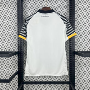 Camisa Derby County Home 2025/26 Branca - Versão Torcedor