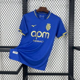Camisa Monaco Away 2025/26 Azul - Modelo Torcedor
