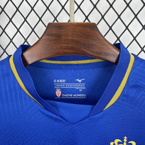 Camisa Monaco Away 2025/26 Azul - Modelo Torcedor