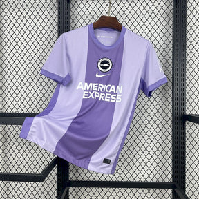 Camisa Brighton Away 2025/26 Lilás - Versão Torcedor