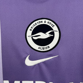 Camisa Brighton Away 2025/26 Lilás - Versão Torcedor