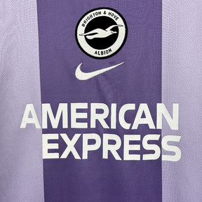 Camisa Brighton Away 2025/26 Lilás - Versão Torcedor