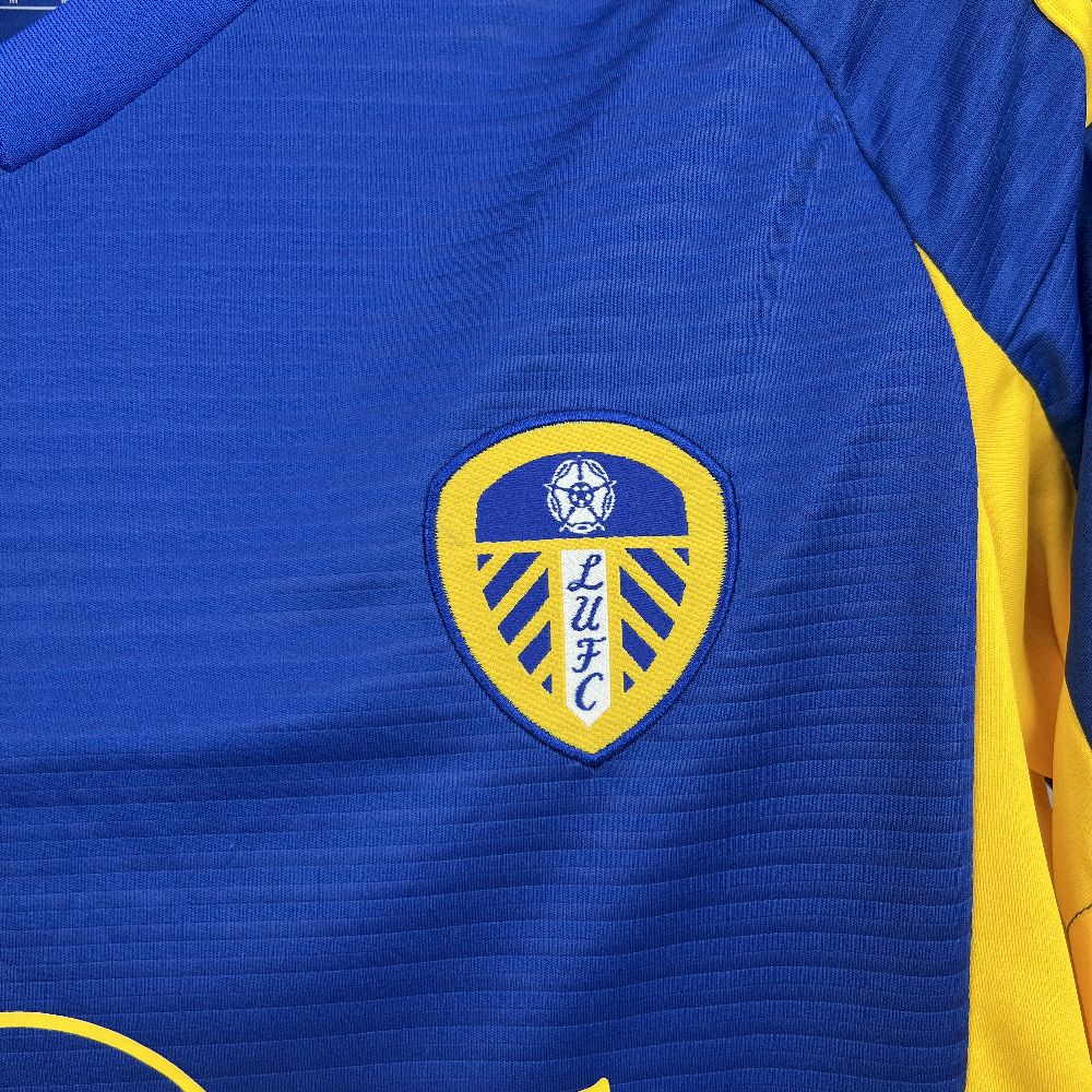 Camisa Leeds United Away 2025/26 Azul - Versão Torcedor