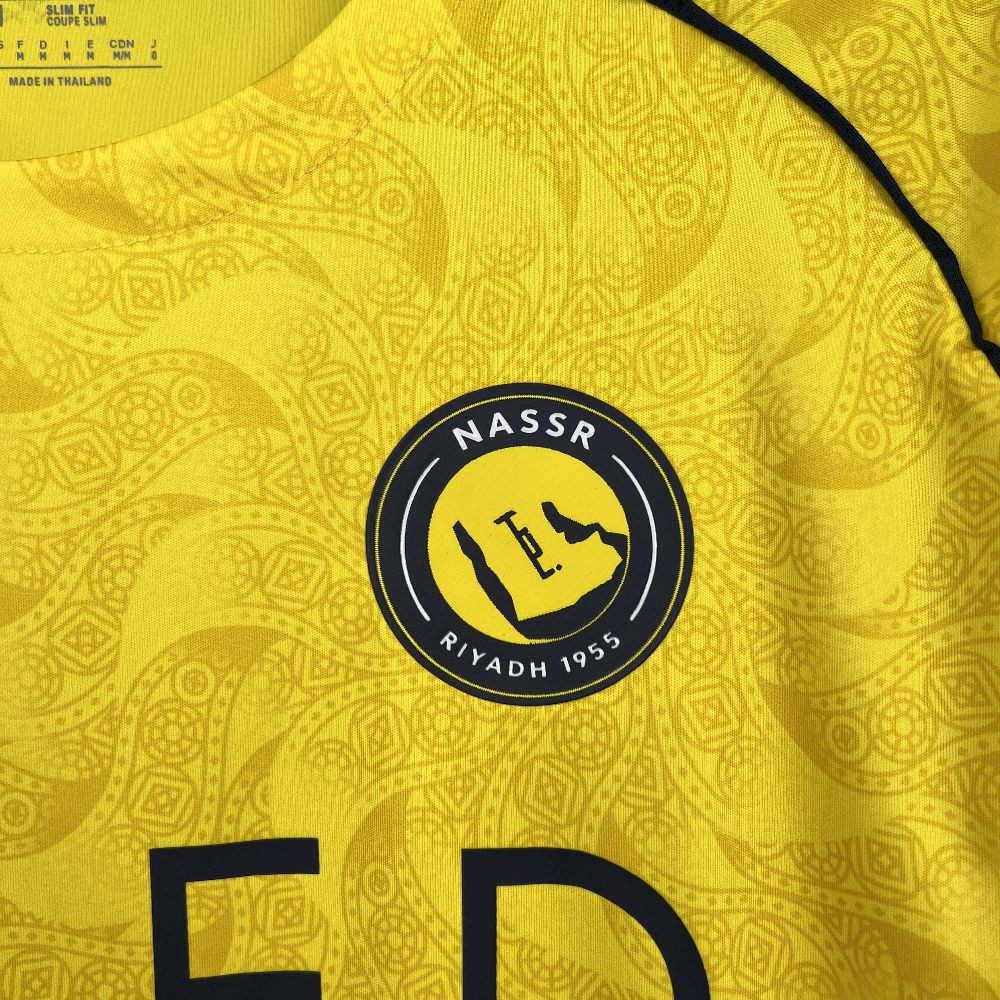 Camisa Al-Nassr Home 2025/26 Amarelo - Modelo Torcedor