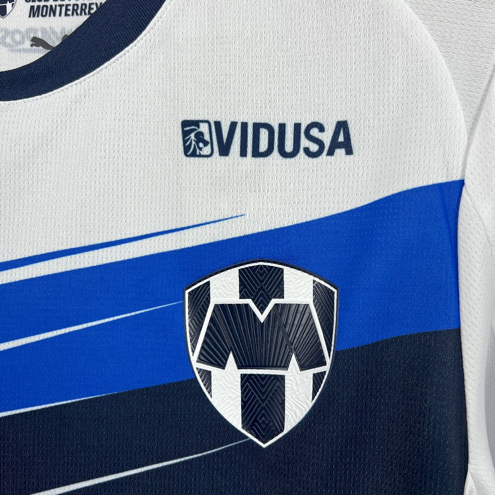Camisa Monterrey Away 2025/26 Branca - Versão Torcedor