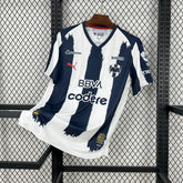 Camisa Monterrey Home 2025/26 Azul e Branca - Versão Torcedor