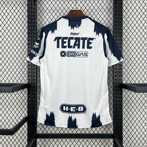 Camisa Monterrey Home 2025/26 Azul e Branca - Versão Torcedor