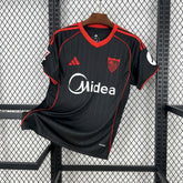 Camisa Sevilla Third 2025/26 Preta - Versão Torcedor