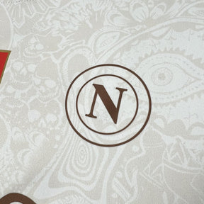 Camisa Napoli Away 2025/26 Branca - Versão Torcedor