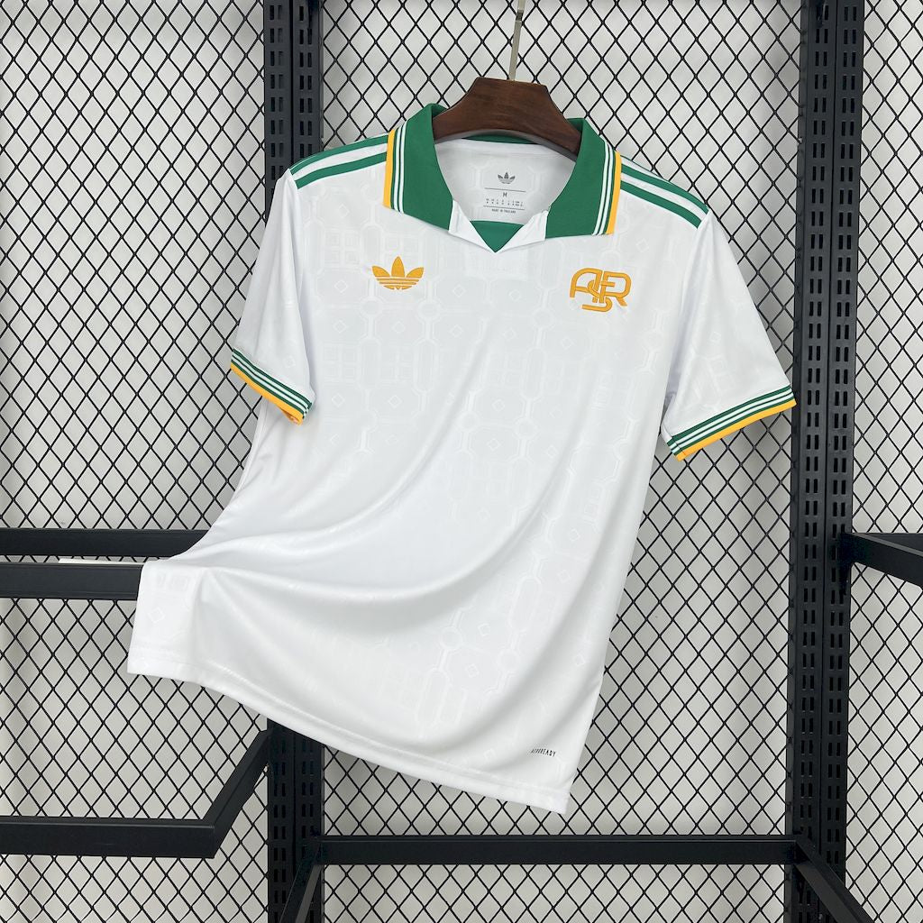 Camisa Roma Third 2025/26 Branca - Modelo Torcedor