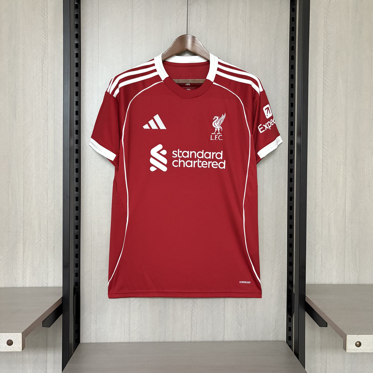 Camisa Liverpool Home 2025/26 Vermelha - Modelo Torcedor