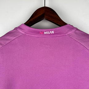 Camisa AC Milan Third 2023/24 Rosa e Verde - Modelo Torcedor