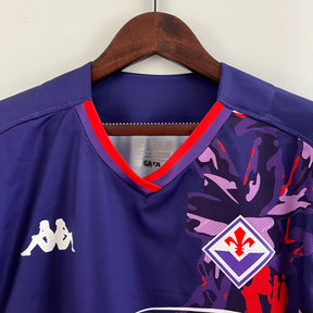 Camisa Fiorentina Third 2022/23 Roxa - Versão Torcedor