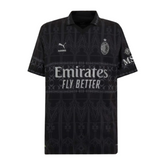 Camisa AC Milan IIII 2024/25 Preto - Modelo Torcedor