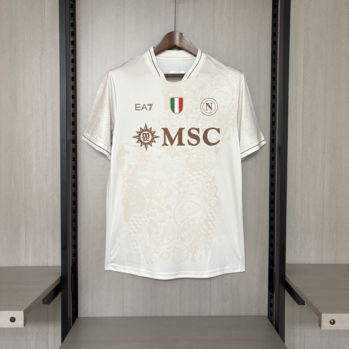 Camisa Napoli Away 2025/26 Branca - Versão Torcedor