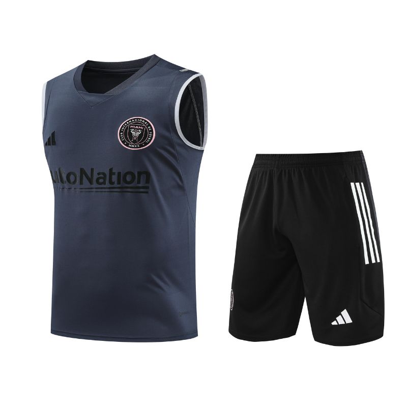 Conjunto Treino Inter Miami 2023 Regata + Short - Versão Torcedor