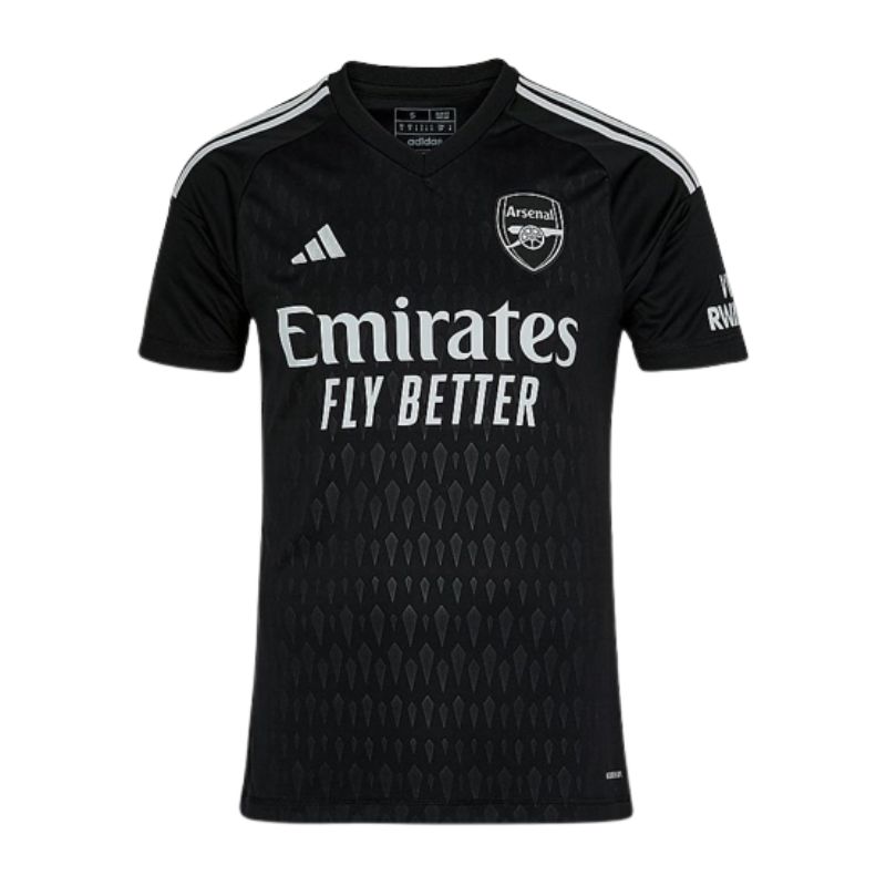 Camisa Arsenal Goleiro 2023/24 Preta - Modelo Torcedor