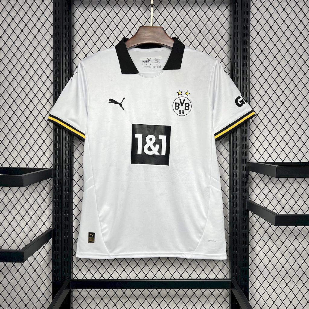 Camisa Borussia Dortmund ll 2024/25 Branca - Modelo Torcedor