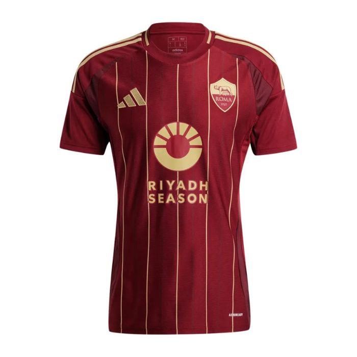 Camisa Roma I 2024/25 Vinho - Modelo Torcedor