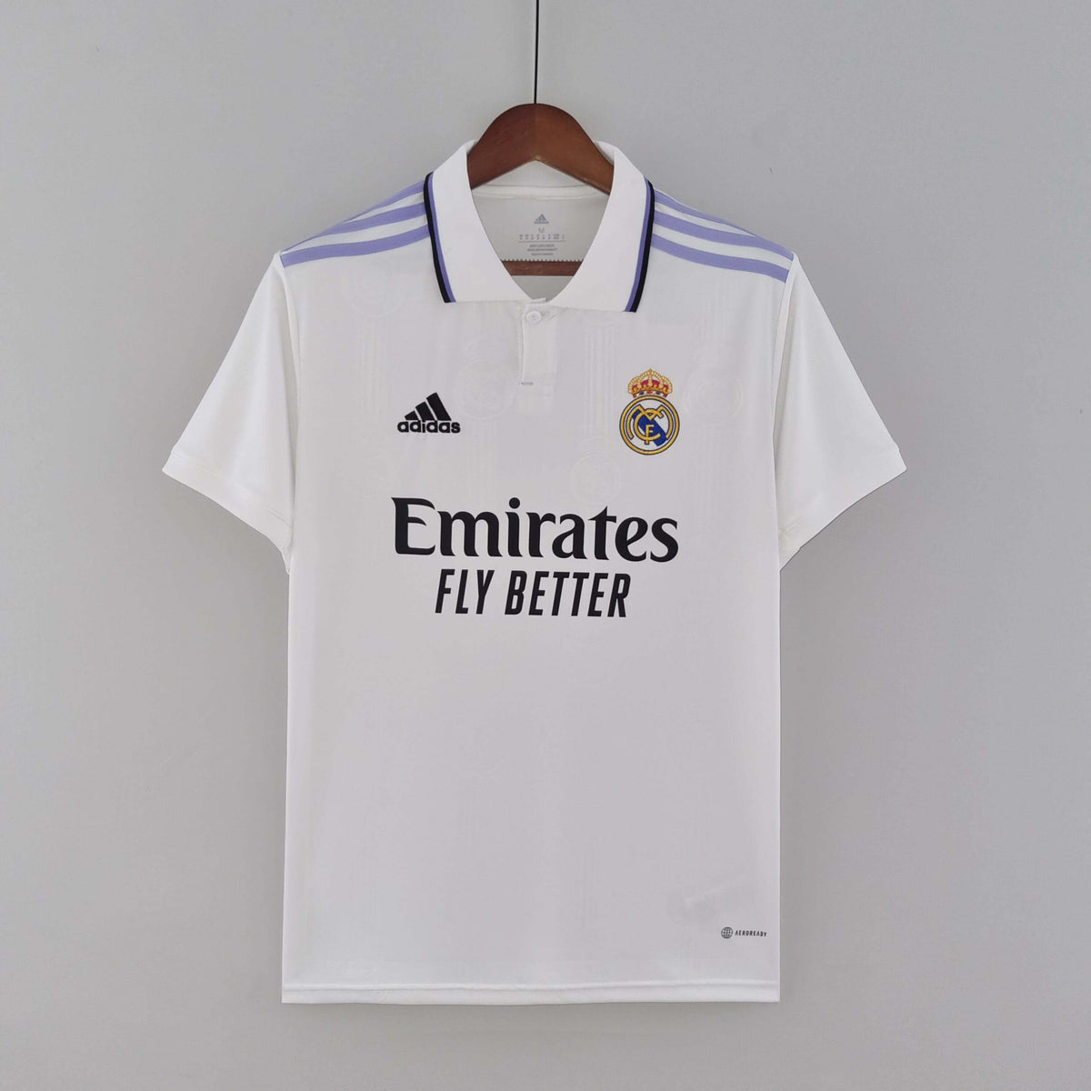 Camisa Real Madrid l 2022/23 Branca - Modelo Torcedor