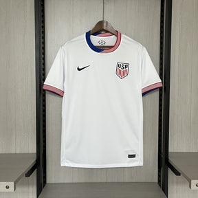 Camisa Seleção Estados Unidos I 2024 Branca - Versão Torcedor