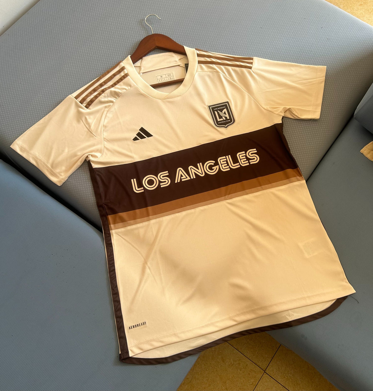 Camisa Los Angeles Third 2024/25 Bege - Modelo Torcedor