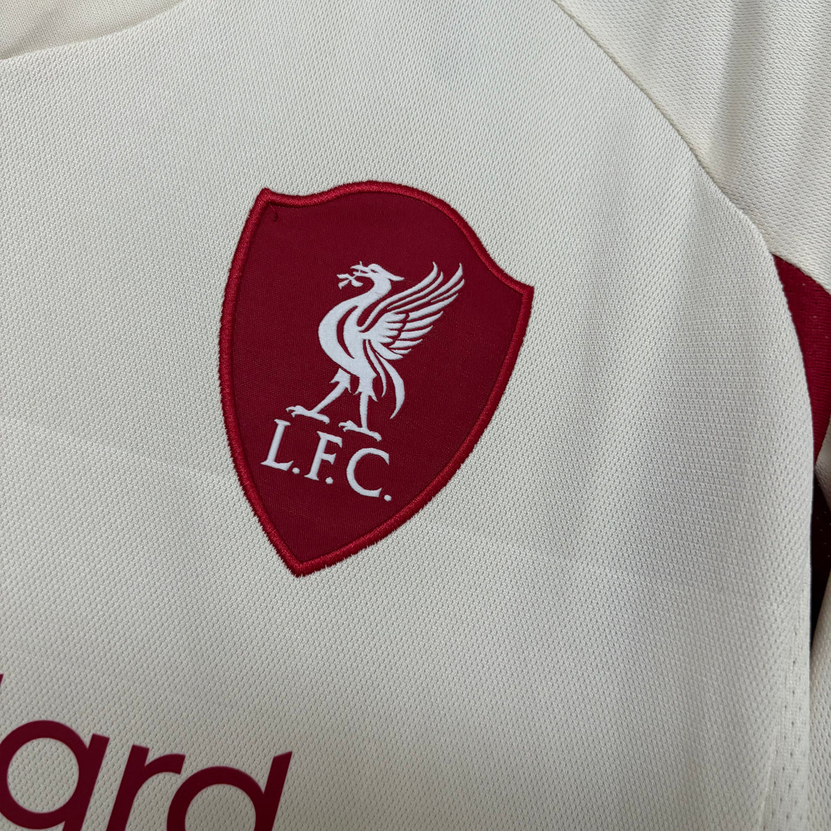 Camisa Liverpool Away 2025/26 Bege - Modelo Torcedor