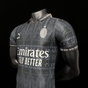 Camisa AC Milan IIII 2024/25 Preto - Modelo Torcedor