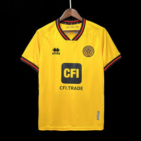 Camisa Sheffield United Away 2023/24 Amarela - Versão Torcedor