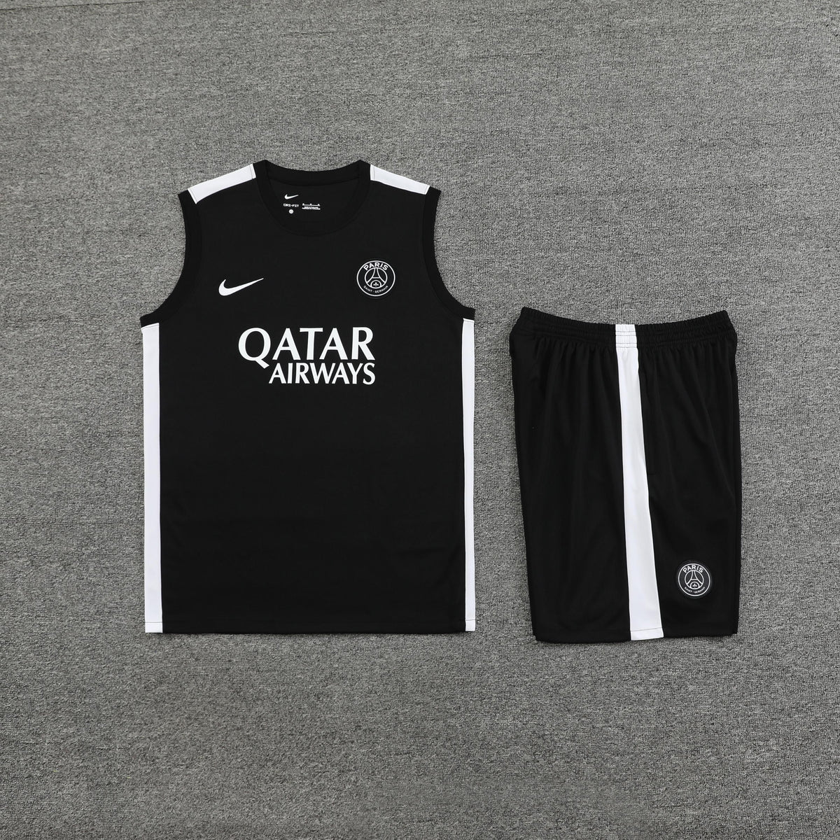 Conjunto Treino PSG 2022 Regata + Short - Versão Torcedor