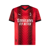 Camisa AC Milan I 2023/24 Vermelha - Modelo Torcedor