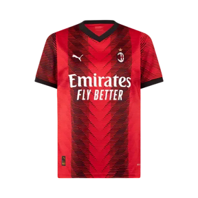 Camisa AC Milan I 2023/24 Vermelha - Modelo Torcedor