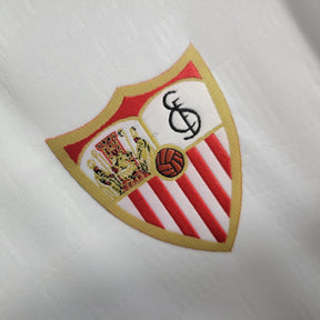 Camisa Sevilla I 2023/24 Branca - Versão Torcedor