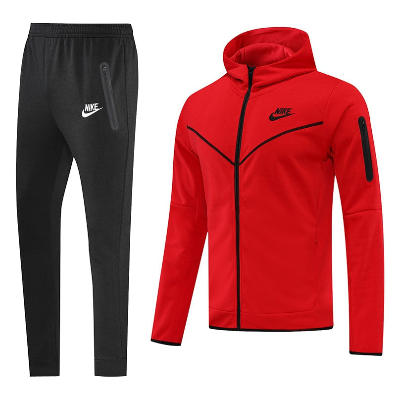 Conjunto Nike: Tech Fleece – Vermelho