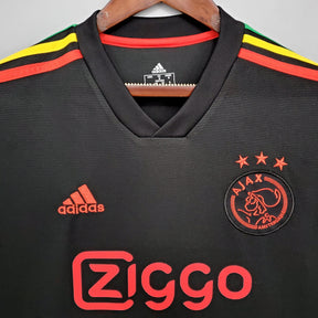 Camisa Ajax lll 2021/22 Preta - Modelo Torcedor