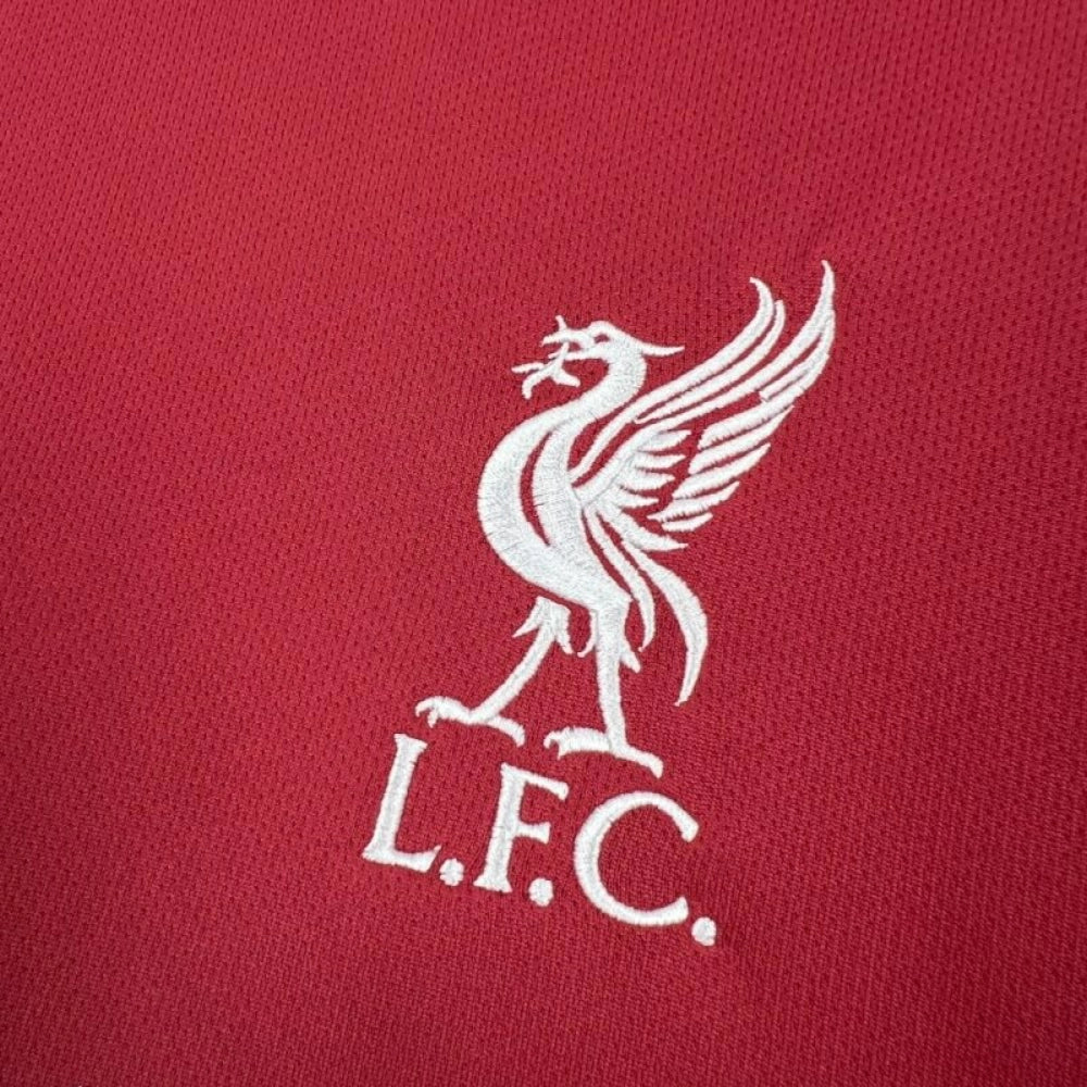Camisa Liverpool Home 2025/26 Vermelha - Manga Longa