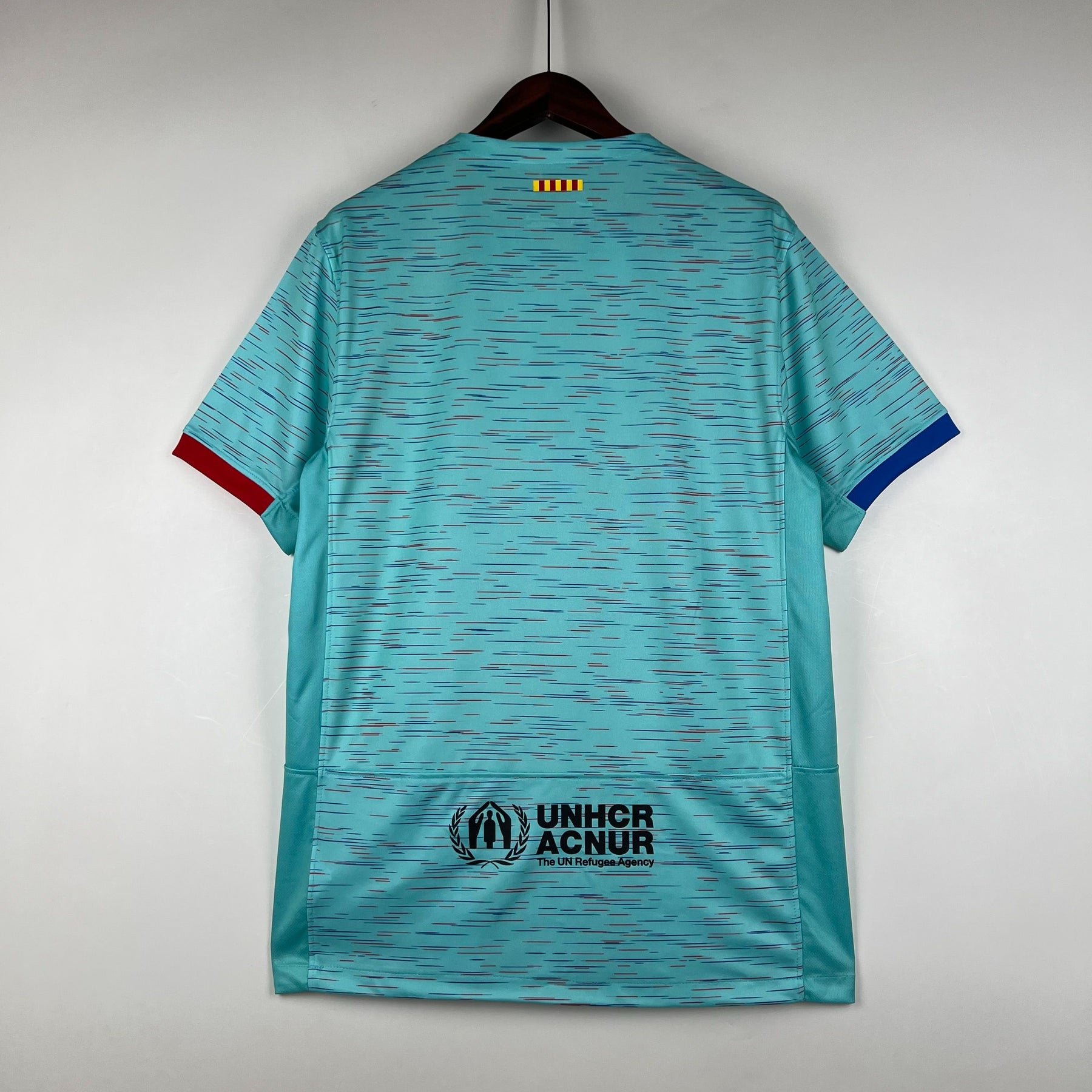 Camisa Barcelona lII 2023/24 Azul - Modelo Torcedor